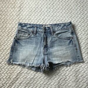 Frayed‎ Free People Denim Shorts